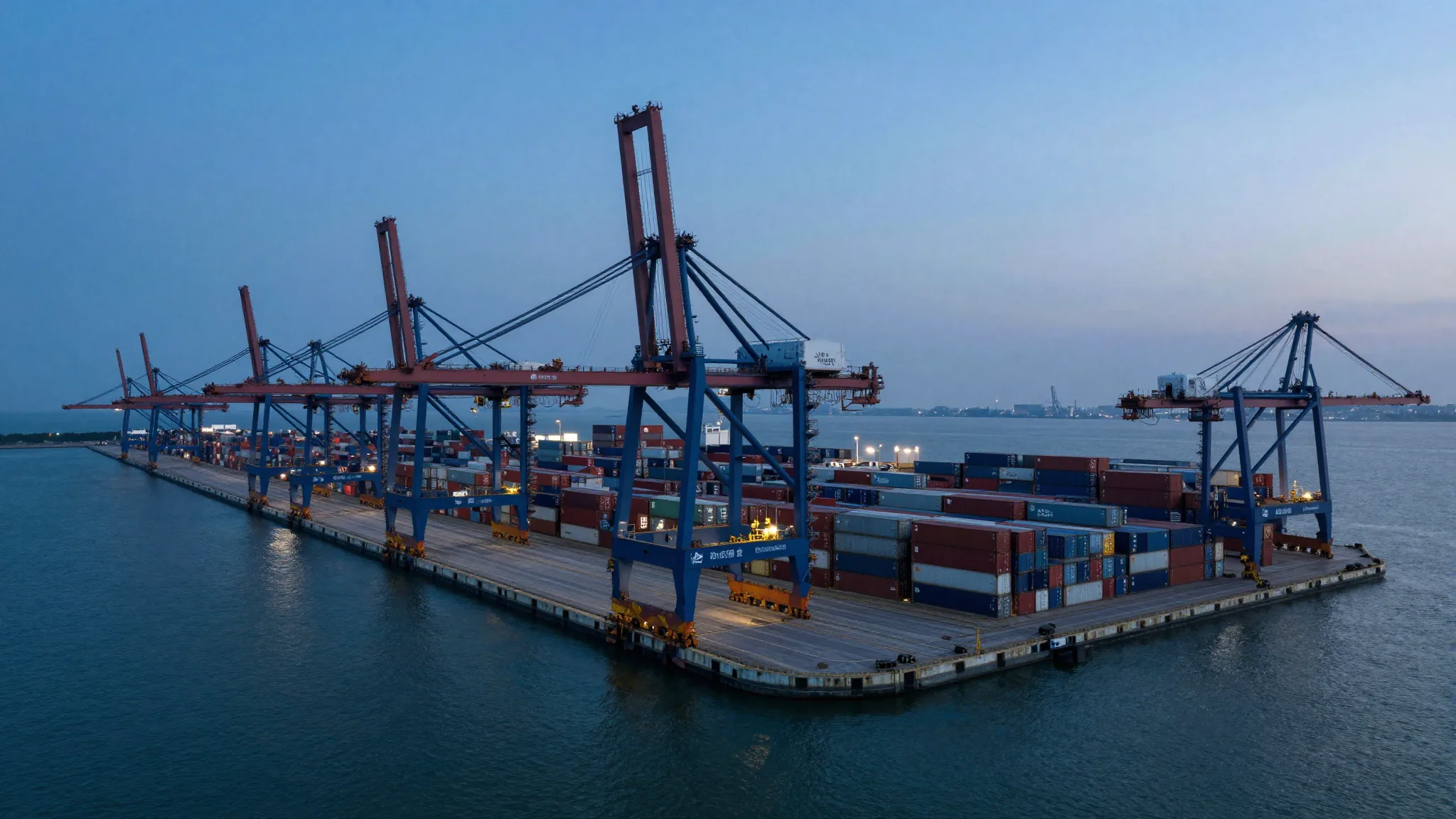 Port à conteneurs de la façade atlantique : point de départ des solutions d'affaires de la Chambre.