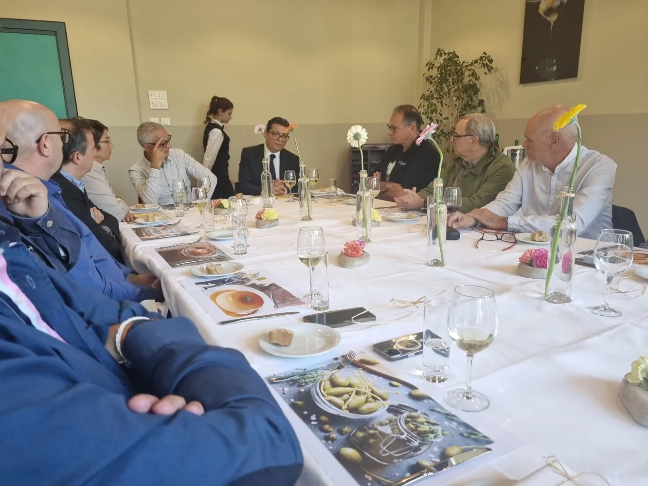 Rencontre entre le président de la CACS et la CCI du Vaucluse à Avignon.